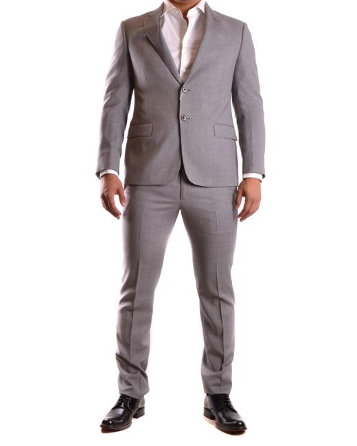 armani grey suit