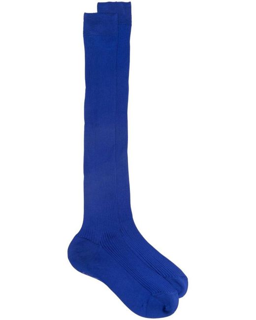 Maria La Rosa Blue Wg013Un4008 Socks