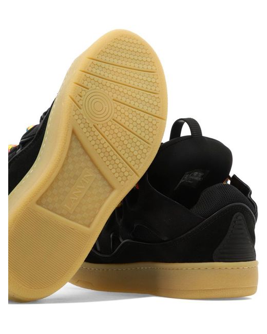 Lanvin Black "Curb" Sneakers for men