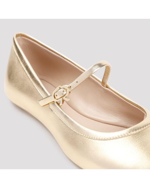 Gianvito Rossi White Carla Ballerina