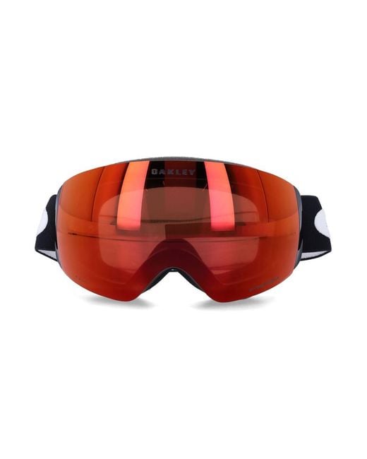 Oakley Red Flight Deck M Prizm Goggles