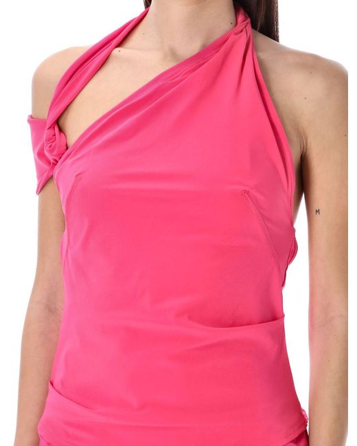 Nike Pink Jersey Mini Dress