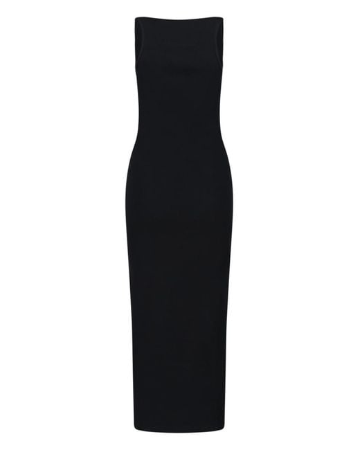Givenchy Black Knitted Maxi Dress