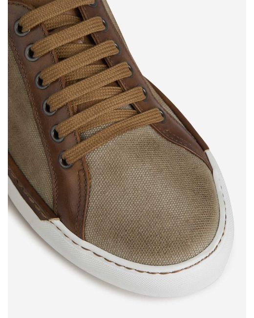 Bontoni Brown Enrico Sneakers for men