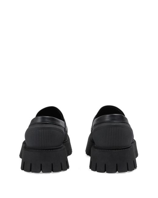 Gucci Black Mocassin Shoes for men