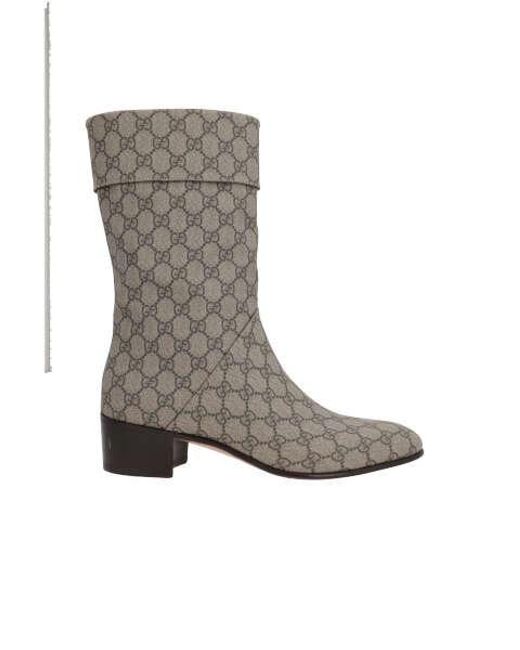 Gucci Gray Boots for men