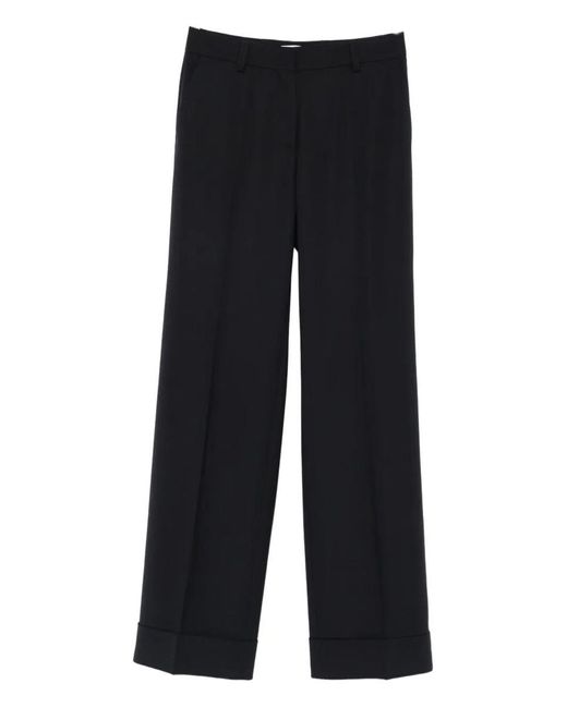 Cellar Door Blue Ima Wool Trousers