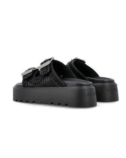 Casadei Black Sandals