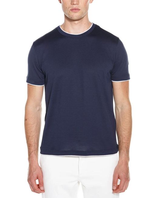 Eleventy Blue T-shirt for men