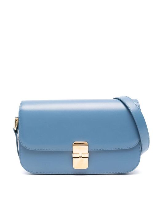 A.P.C. Blue Grace Shoulder Bag