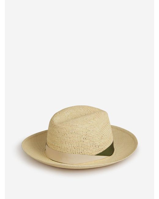 Borsalino Natural Argentine Traveler Hat for men