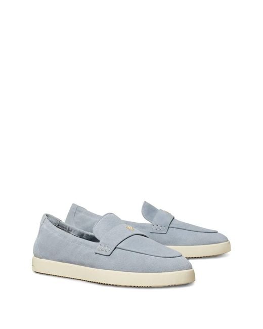 Tory Burch Blue Flat Shoes
