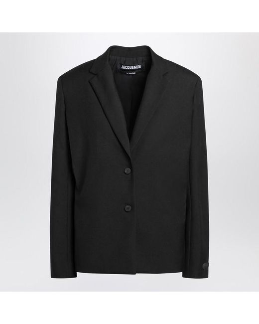 Jacquemus Women's Black Single-Breasted Jacket