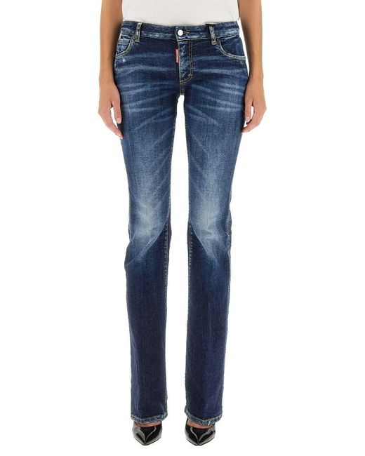 DSquared² Blue TWIGGY Flare Jeans