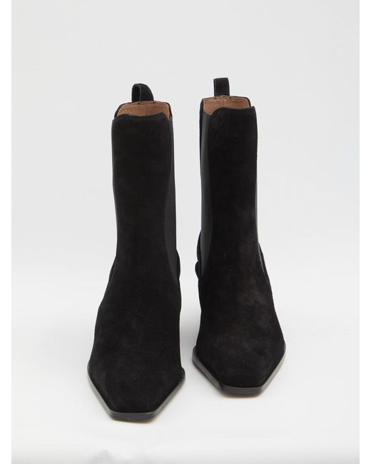 Paris Texas Black Bettina Ankle Boots