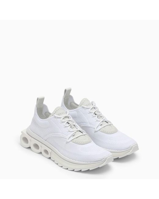 Ferragamo White Nima Sneakers for men