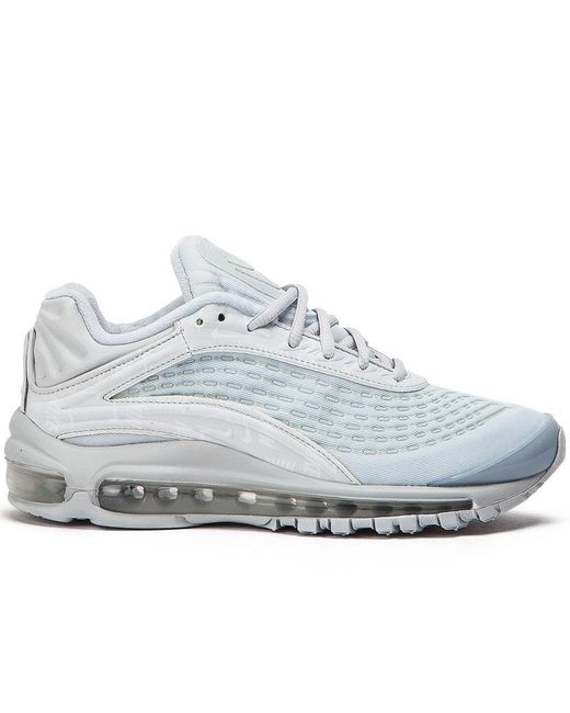 Nike Leather Air Max Deluxe Pure Platinum Sneakers | Lyst Australia