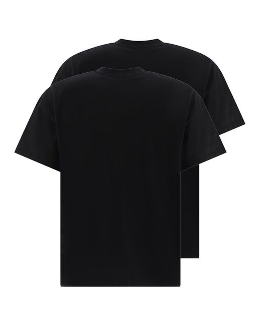 Brain Dead Black 2-Pack "Easy" T-Shirts for men