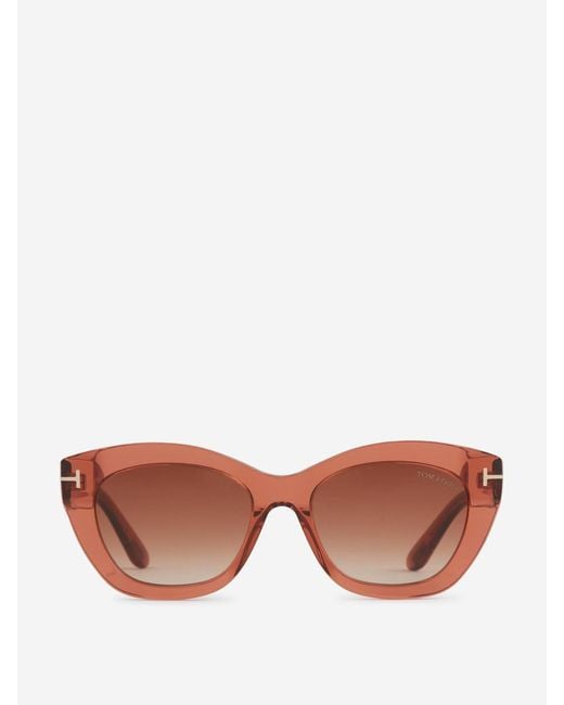 Tom Ford Pink Linda Sunglasses