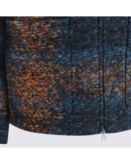 NN07 Black Wool Gael Casual Jacket for men