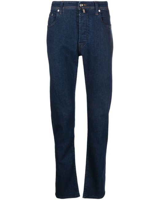 Jacob Cohen Blue Bard Slim Fit Denim Jeans for men