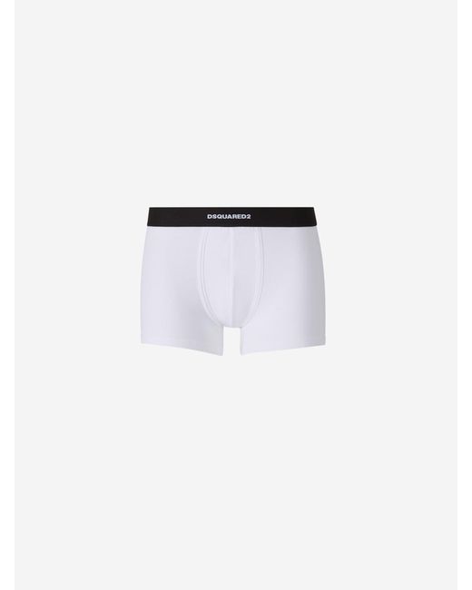 DSquared² Black Cotton Boxer Pack for men