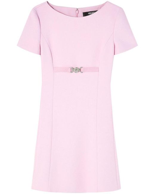 Versace Pink Medusa `95 Mini Dress Clothing