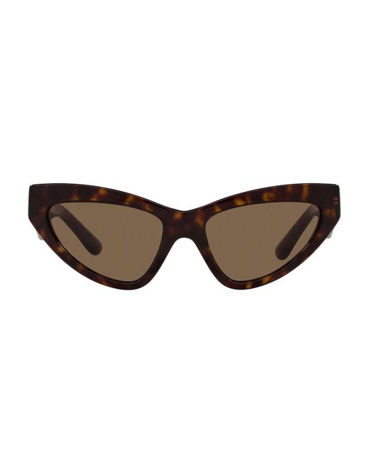 Dolce & Gabbana Brown Dg4439 Dg Crossed Sunglasses