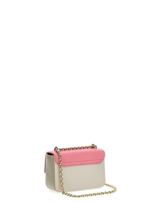 Furla Pink 'Metropolis' Mini Crossbody Bag