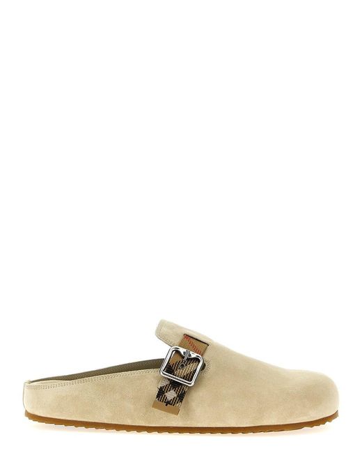 Burberry Natural 'Urchin' Clog for men