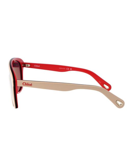Chloé Pink Sunglasses