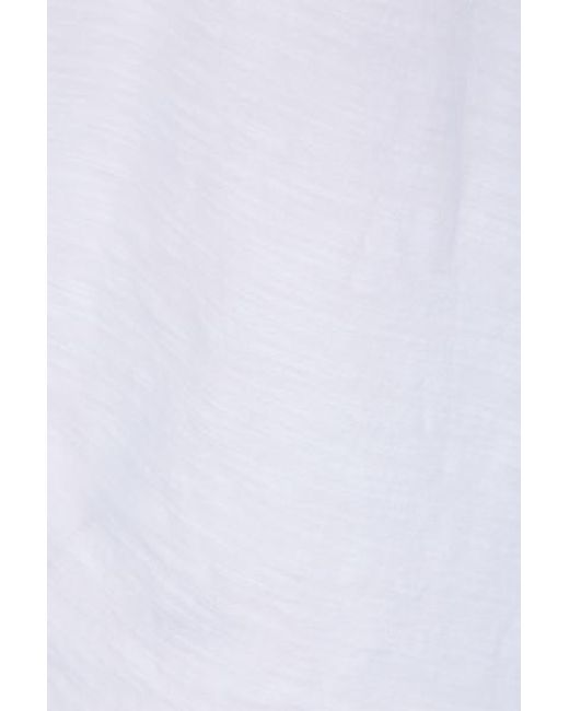 James Perse White T-Shirts And Polos