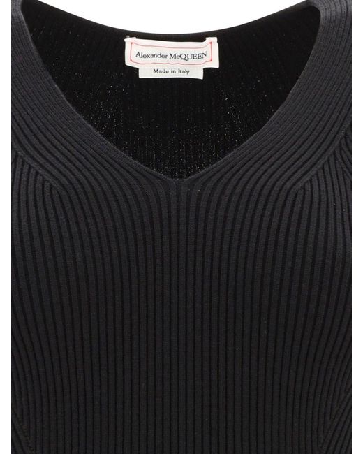 Alexander McQueen Black Sweater