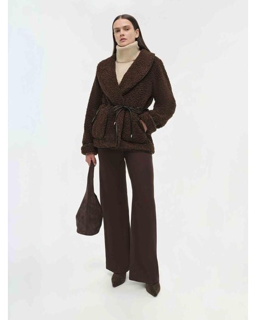 Jonathan Simkhai Brown Short Coat Kimia