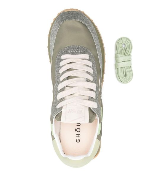 GHOUD VENICE Green Starlight Soft Low Sneakers