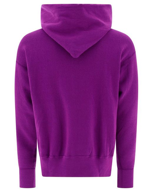 Human Made Purple "Tsuriami" Hoodie for men