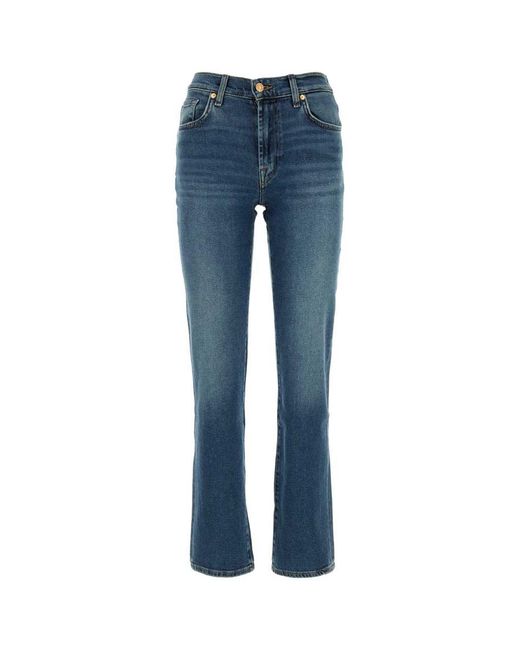 7 For All Mankind Even For All Kind Jeans in Blue Lyst Canada