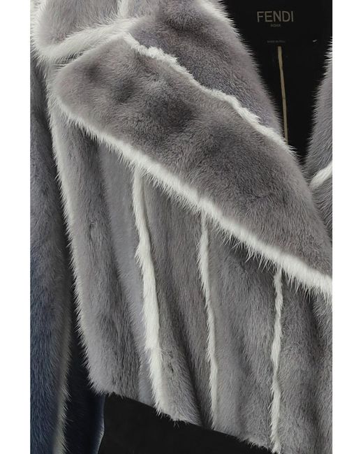 Fendi Gray Coats