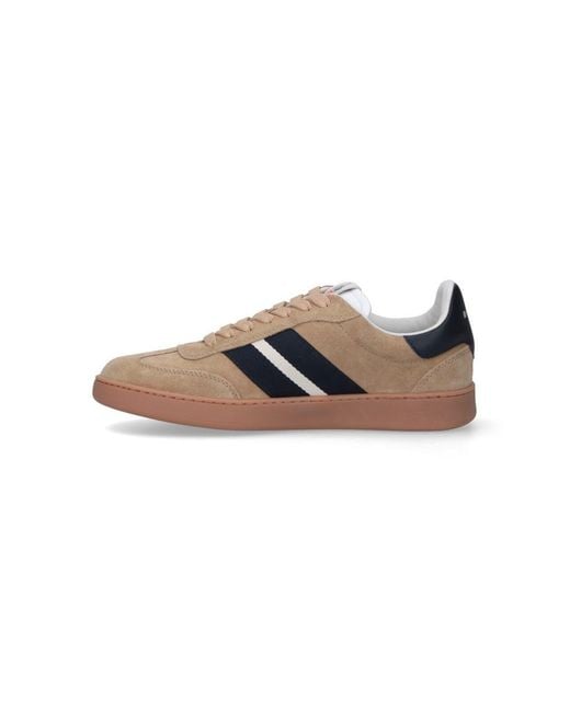 Bally Brown Retro Crest" Sneakers for men