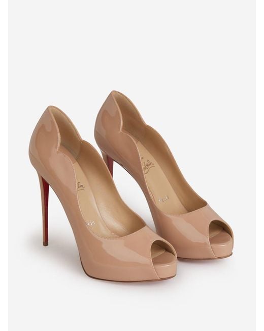 Christian Louboutin Natural Hot Chick High Shoes