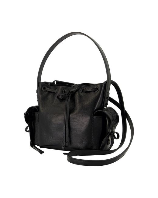 Acne Black Multipocket Mini Crossbody