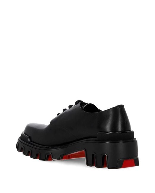 Christian Louboutin Black Flat Shoes for men