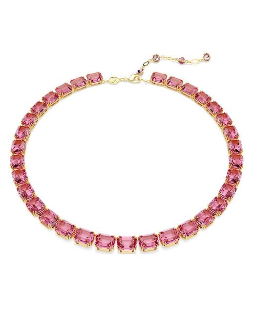 Swarovski Pink Millenia Necklace Accessories