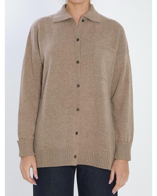 Max Mara Natural Bull Cardigan