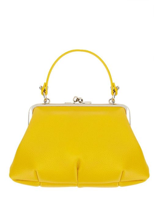 Vivienne Westwood Yellow Granny Frame Bag