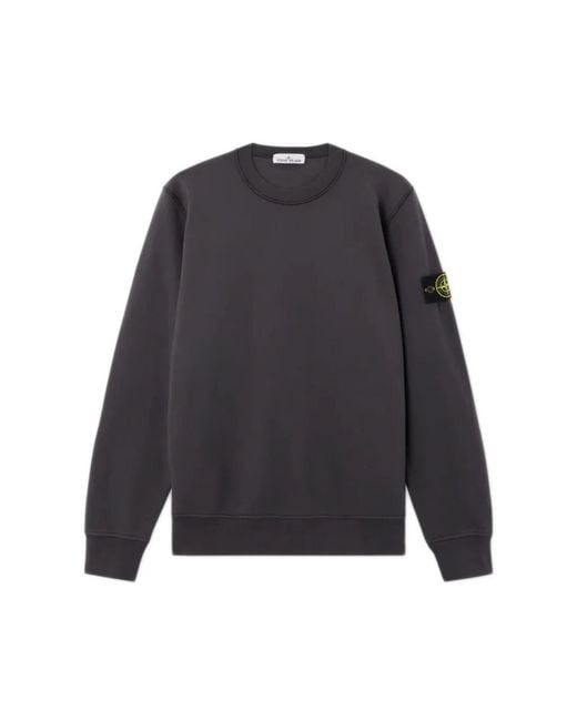 Stone Island Blue Sweatshirt for men