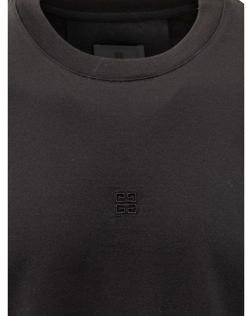 Givenchy Black T-shirt With Logo for men