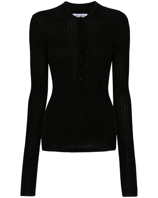 The Attico Black Sweater