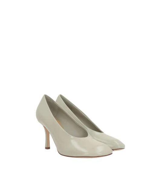 Burberry White With Heel
