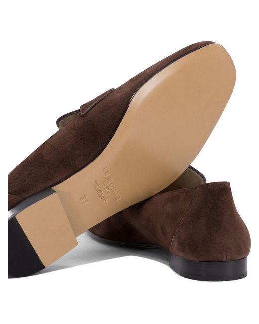 Le Monde Beryl Brown Loafers & Slippers